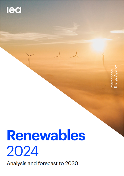 Informe 'Renewables 2024' de la IEA.