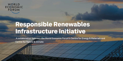 Nueva alianza mundial para promover una infraestructura sostenible de energías renovables