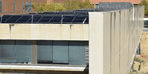 El Campus Biosanitario de Albacete inaugura una instalación fotovoltaica para cuatro edificios