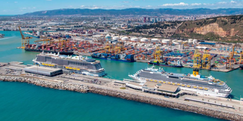 Dos terminales de cruceros del Puerto de Barcelona incorporarán 1.350 paneles solares