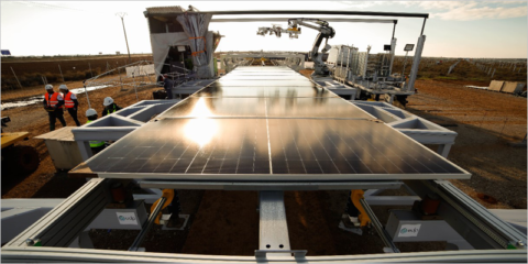 El proyecto AutoPV empleará tecnología de automatización en la construcción de un parque solar