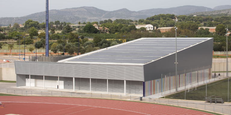 Planta fotovoltaica en la UJI.