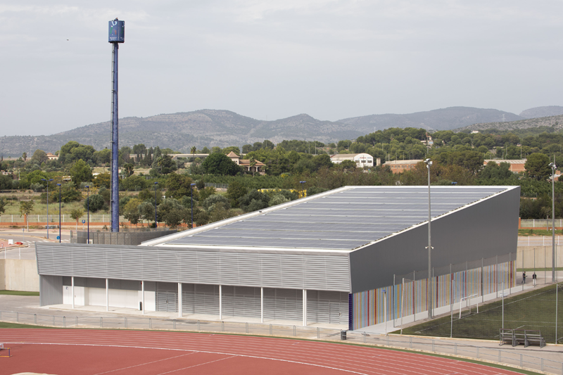 Planta fotovoltaica en la UJI.