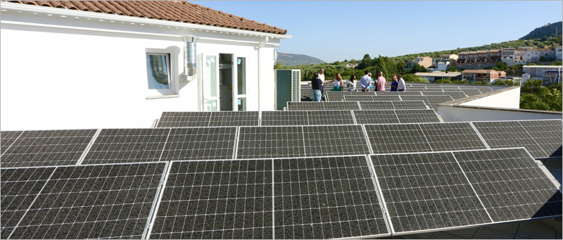 Planta fotovoltaica en Alcalá la Real.