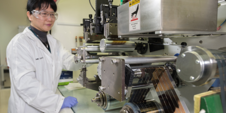 Tecnología solar impresa de CSIRO.