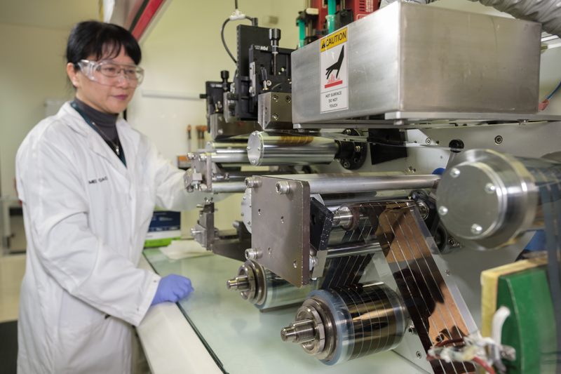 Tecnología solar impresa de CSIRO.