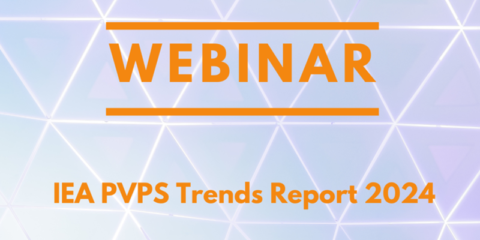 Webinar del informe de tendencias en aplicaciones fotovoltaicas 2024 del programa IEA PVPS