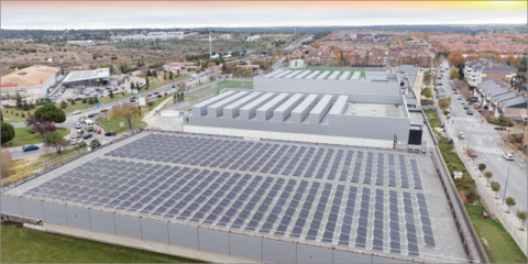 Boadilla del Monte finaliza la instalación de placas solares en el polideportivo Condesa de Chinchón