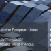 La capacidad fotovoltaica instalada en 2024 se estima en más de 2 TWp en la UE, según un informe