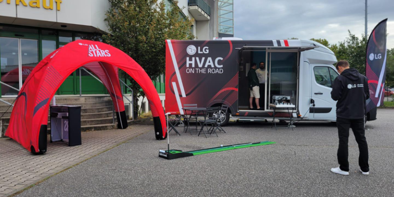 Las novedades en climatización de LG se mostrarán en ciudades de España a través de su Roadshow HVAC