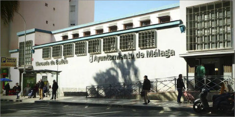 Los mercados municipales de Huelin y Bailén en Málaga tendrán placas fotovoltaicas para autoconsumo