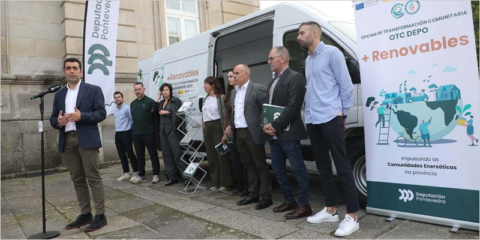 Una oficina móvil informará sobre los beneficios de las comunidades energéticas en Pontevedra