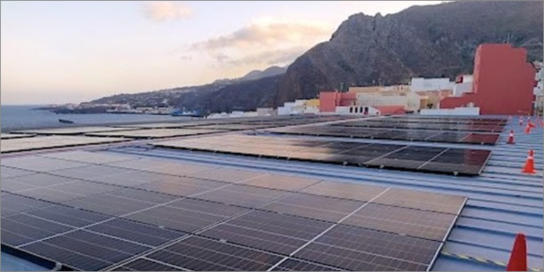 Energía Bonita termina la instalación de su planta solar de Santa Cruz de La Palma