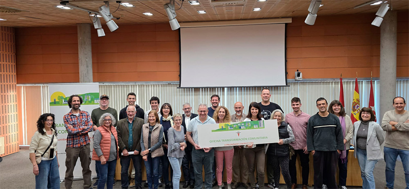 Miembros de la comunidad energética de Rivas Vaciamadrid.