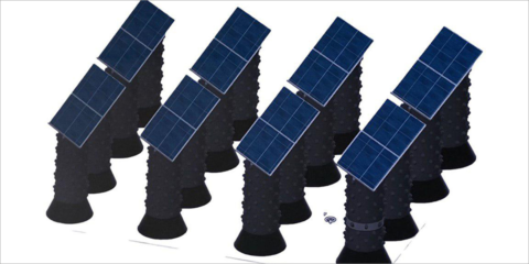 Diseñan un prototipo que combina paneles solares y torres de cultivo para producir alimentos y energía