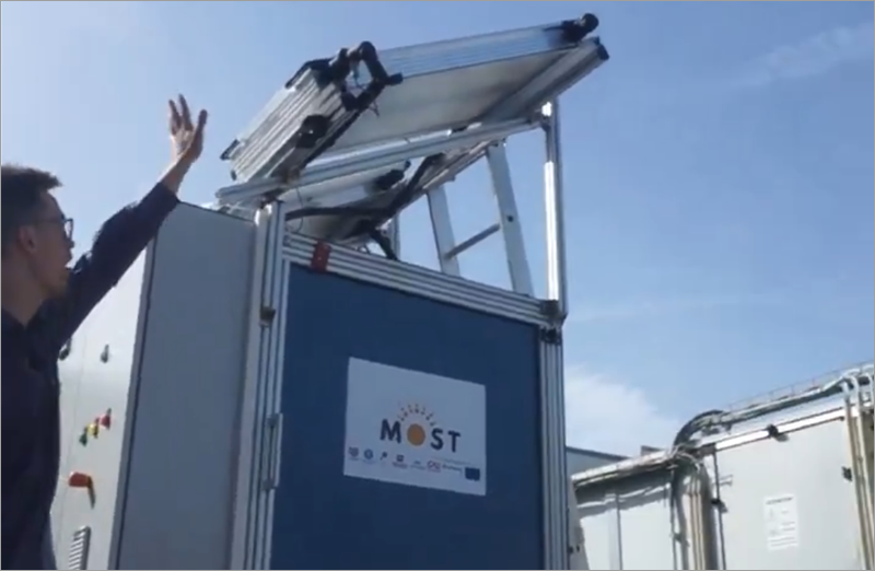 Dispositivo Most de la Universidad de La Rioja.