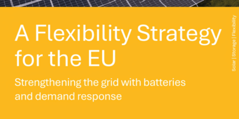SolarPower Europe propone una estrategia europea para impulsar la flexibilidad y almacenamiento en la red eléctrica