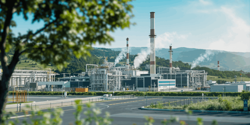 Imagen que representa la segunda convocatoria de ayudas del PERTE de Descarbonización Industrial, enfocada en la sostenibilidad y la recuperación económica.