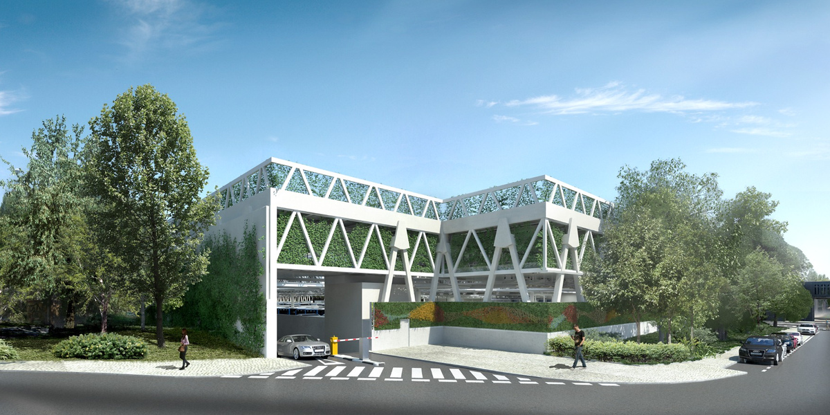 Imagen relacionada con el nuevo Centro de Operaciones de La Elipa de EMT Madrid para autobuses eléctricos